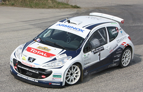 Christian Jensen vandt for fjerde gang Designa Køkken Rally GP.